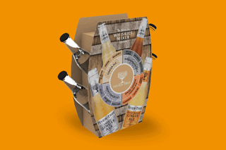 Counter displays for retail